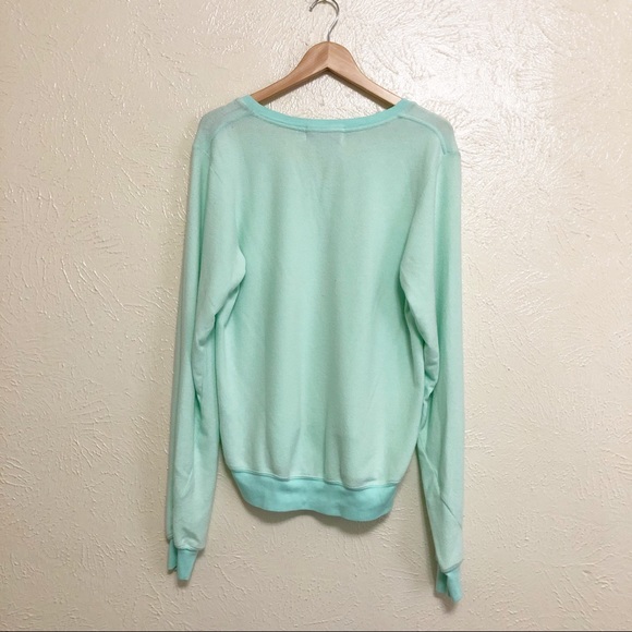 New Wildfox Beach Bum V Neck Sweater - Picture 5 of 5